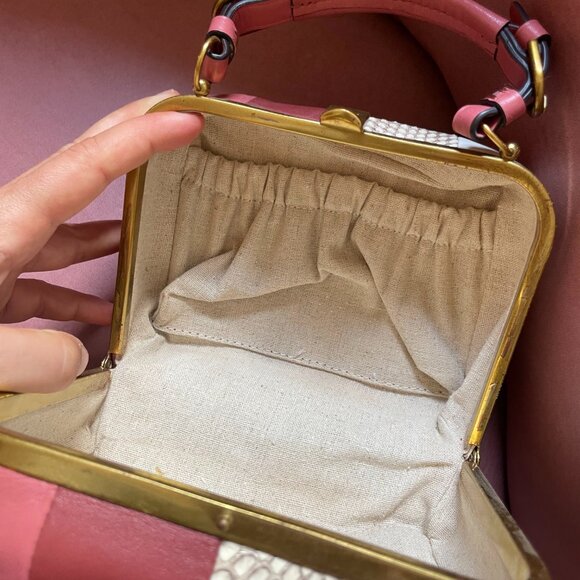 Tory Burch hard shell mini bag - never worn - Picture 4 of 6